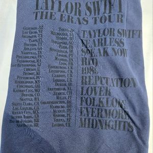 Taylor Swift Eras Tour EARLY RELEASE INTERNATIONAL Crewneck Blue